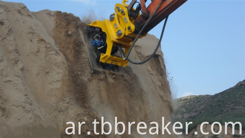 Hydraulic Compactor Field Workying